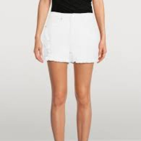 ***nwt*** GOOD AMERICAN Good '90s Denim Shorts - Picture 1 of 13